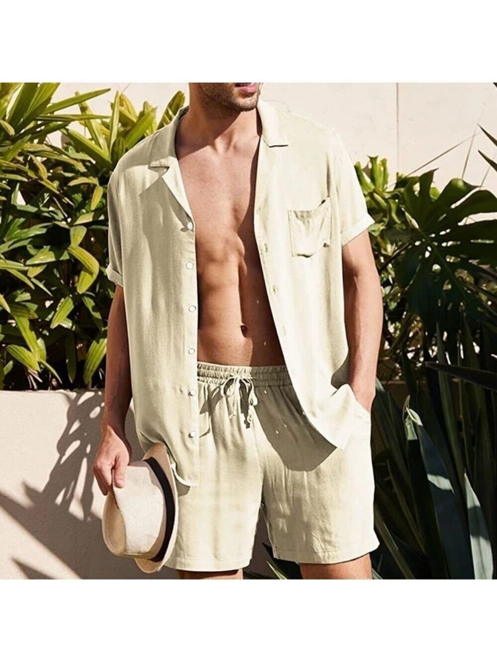 Men Linen Set